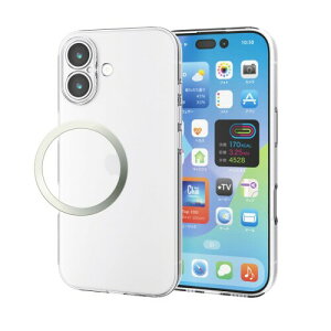 �G���R�� iPhone 17 �P�[�X �J�o�[ �N���A �Ɍ��݌v ���^ �\�t�g TPU �ϏՌ� �Ռ��z�� �X�g���b�v�z�[���t�� �V���v�� ���^���X�e�b�J�[�t�� �N���A PM-A25AUCTKCR