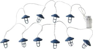 �L�[�X�g�[�� �X�g�����O���C�g LED �X�g�����O �����^�� METAL 10P 3.3m �u���[ ���d�r��