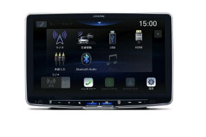 �A���p�C��(ALPINE) 11�C���`�f�B�X�v���C�I�[�f�B�I �t���[�e�B���O �r�b�ODA DAF11Z ���C�����XAppleCarPlay/AndroidAuto/Bluetooth