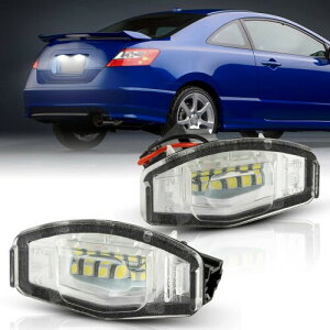 hotimp(R) ���C�Z���X�v���[�g���C�g �i���o�[�� �z���_ HONDA �݊��i LED18��x2 2��1�g �I�f�b�Z�C RA �A�R�[�h CF/CL �A�R�[�h���S�� CM �C���X�p�C�A UC �t�B�b�g�A���A DBA-GDB �V�r�b�N EU/FD ���W