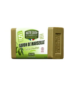 Maitre Savon de Marseille(���[�g���E�T�{���E�h�E�}���Z�C��) �T�{���E�h�E�}���Z�C�� �I���[�u (100gx5), �����������Y��, �I���[�u�Ό�, �����Ɗ��ɂ₳����, �`�����@, �t�����X��