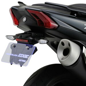 �f�C�g�i(Daytona) �o�C�N�p �t�F���_�[���X TMAX530DX/SX(17-18) LED���C�Z���X�����v&���t���N�^�[�t�� �t�F���_�[���XEDGE 25797 �u���b�N