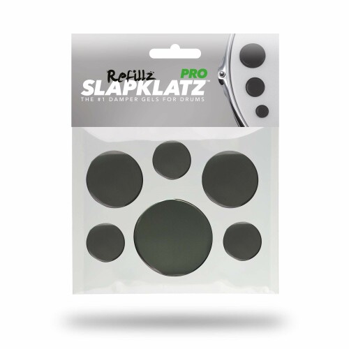 スラップクラッツ Slapklatz 驚きの値段 Pro Refillz ブラック プロ 超人気 ドラム用ミュート
