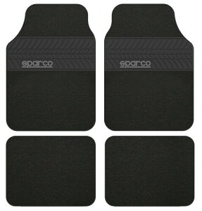 SPARCO CORSA �X�p���R�R���T �t���A�}�b�g 4���Z�b�g �u���b�N SPC1909BK_J