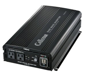�Z���X�^�[ �����g�C���o�[�^�[ SI-1500/12 ��i�o��1,200W(�ő�1,500W) USB(��i2.4A) �R�[�h��2.0m 12V�Ԑ�p CELLSTAR