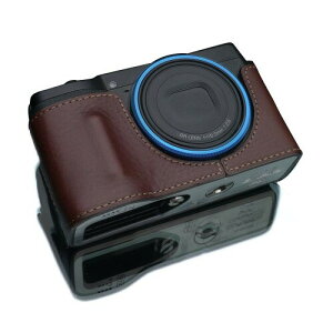 GARIZ RICOH GR III �p �{�v�J�����P�[�X HG-GRIIIBR �u���E��