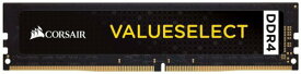 CORSAIR DDR4-2666MHZ デスクトップPC用 メモリモジュール VALUE Select シリーズ 4GB (4GB×1枚) CMV4GX4M1A2666C18