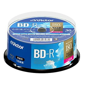 ビクター(Victor) 1回録画用 BD-R VBR130RP30SJ1 (片面1層/1-6倍速/30枚) ホワイト