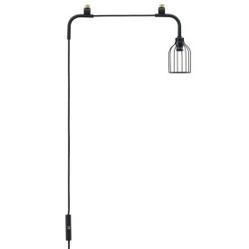 DRAW A LINE 007 Lamp ランプA ブラック 幅28cmx奥行き9.7cmx高さ32cm 横専用パーツ 001対応 D-LA-BK