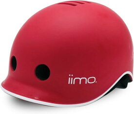 M&M(エムアンドエム iimo KIDSヘルメット エタニティレッド 52～56cm