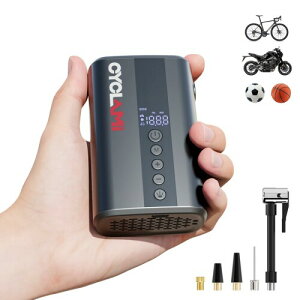 ���]�� �d����C���� �� �[�d�� �R�[�h���X �o�C�N�p �G�A�|���v �G�A�[�|���v ���^�������������� LED�������C�g ������~ TypeC�[�d �ő刳��130PSI ��/�Ď��o���u ���[�h�o�C�N ������ �{