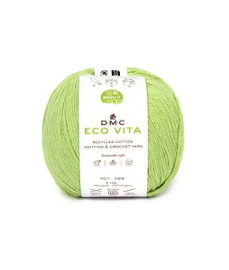 �f�B�[�G���V�[(DMC) ECO VITA �G�R���B�[�^ ���T�C�N���R�b�g�� �ю� ���� #138 �O���[���n 100g 250m DMC388
