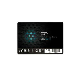 SP Silicon Power シリコンパワー SSD 512GB 3D NAND採用 SATA3 6Gb/s 2.5インチ 7mm PS4動作確認済 3年保証 A55シリーズ SP512GBSS3A55S25