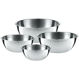 WMF (���F�[�G���G�t) 360�x�ǂ����璍���ł��t���ꂵ�ɂ��� �ȃX�y�[�X���[ �u�O���� �L�b�`���{�E�� 4P�Z�b�g�v �X�e�����X �����{�E�� W0645709990