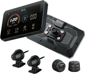 TANAX×CHIGEE SRS-010 �X�}�[�g���C�h���j�^�[ AIO-5 Lite �h�����R�@�\�t�����\5�C���`�X�}�[�g���j�^�[ 12V�ڑ� Apple Carplay/Android Auto