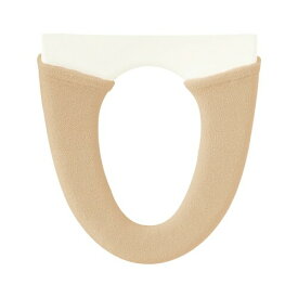 オカ(OKA) ナタルシーナリー トイレ便座カバー 洗浄暖房型専用便座カバー ベージュ (北欧 かわいい うさぎ リラックス)