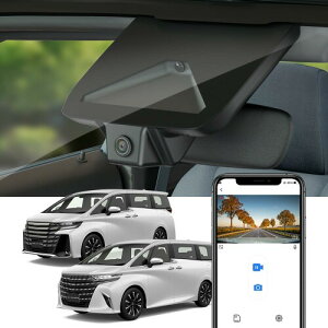 Fitcamx 4K �h���C�u���R�[�_�[ �g���^ �A���t�@�[�h ���F���t�@�C�A ��p 2023-2026�N���f�� 40�n AH40 Alphard Vellfire �����i�̂悤�Ȍ����� �O��J���� 2160p+1080p UHD �r�f�I�i�� ���[�v�^��@�\ Wi