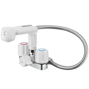SANEI(�T���G�C) �c�[�o���u�X�v���[������ �����p �V�����[�E�X�g���[�g�ؑ� �z�[�X50cm �S�����Ȃ� K3104V-W
