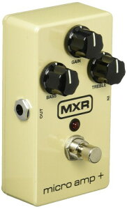 MXR �G�t�F�N�^�[ M233 Micro Amp + �}�C�N�� �A���v �v���X
