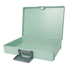 カール事務器(CARL) 保管ボックス プラスチック製 A4書類 角型2号封筒収納 ライトグリーン HBP-200-U