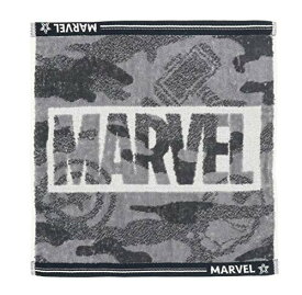 丸眞 ハンドタオル Marvel マーベル ロゴ 34×36cm カモフラージュロゴ 綿100% 2505022500