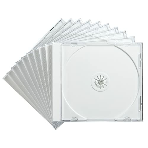 国内正規品 サンワサプライ Blu-ray DVD おすすめ CDケース 10枚セット ホワイト FCD-PN10WN