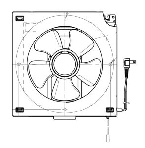�p�i�\�j�b�N (Panasonic) �C���e���A�`���C�� �r�C ���㑬���t ���[�o�[�ʔ��^�C�v �����Ђ��A�����V���b�^�[ �z���C�g ��403×���s133×����416mm FY-30PE6