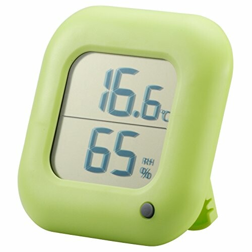 OHM デジタル温湿度計 TEM-100-G 定番 緑 毎日がバーゲンセール