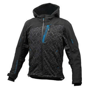 (KOMINE) �o�C�N�p �W���P�b�g �v���e�N�g�\�t�g�V�F���E�C���^�[�p�[�J JK-590 1133 �H�~�t���� CE�K�i���x��2 CE�K�i �X�g���b�`�f�� �h�� �v���e�N�^�[ 07-590 �����Y Black M