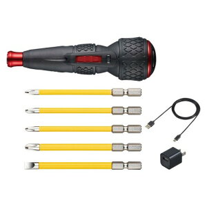 �x�b�Z��(VESSEL) �d�� �{�[���O���b�v �d�h���{�[��II �h���C�o�[ �r�b�g5�{�t USB�^�C�vC�ŏ[�d �ő�o�̓g���N3N�Em 220USBC-5