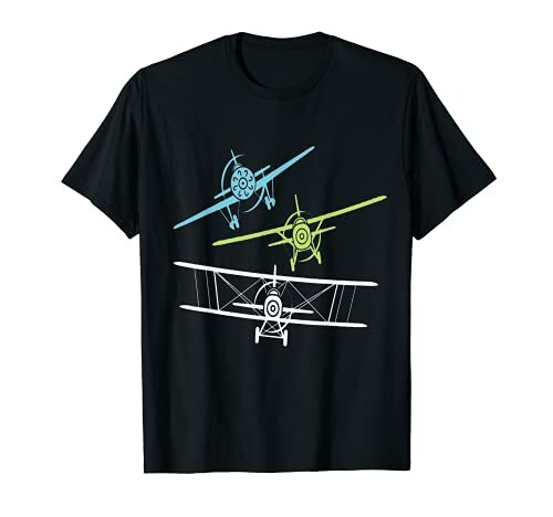 パイロットの男性と子供のための航空機パイロット航空日の出パイロットギフト 印象のデザイン 日本未入荷 Tシャツ