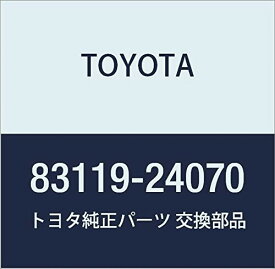 TOYOTA (トヨタ) 純正部品 コンビネーションメータ バルブ NO.1 品番83119-24070