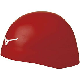 MIZUNO(ミズノ) スイムキャップ 競泳 水泳帽 小さめ GX-SONIC HEAD PLUS(耳まで覆うタイプ)N2JW8000 レッド