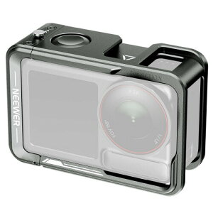 NEEWER �A�N�V�����J�����P�[�W Action 5 Pro�p ������ �R�[���h�V���[/1/4�l�W/�V���b�^�[�{�^���t�� �r�f�I���O �r�f�I�P�[�W �ی�P�[�X �R���p�`�u��Osmo Action 5 Pro Action 4 Action 3 ���C�A�_