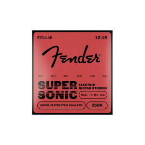 Fender �G���L�M�^�[�� Super 250 Guitar Strings, Nickel Plated Steel, Ball End, 250R .010-.046 ���M�����[