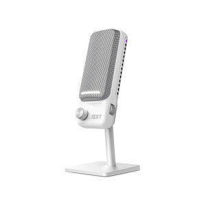NZXT CAPSULE ELITE WIRED USB MICROPHONE WHITE �J�[�f�B�I�C�h �Q�[�~���O�}�C�N �z���C�g AP-PUMIC-W1 SP1193