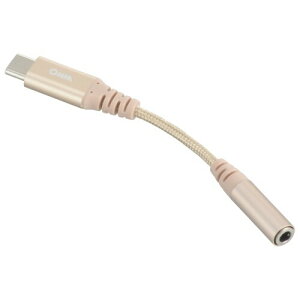 �I�[��(OHM)�I�[���d�@AudioComm USB�ϊ��A�_�v�^�[ Type-C�i�I�X�j��[�t�@�C]3.5mm�w�b�h�z���W���b�N ���ϋv 0.1m SMT-P7317-N 01-7317