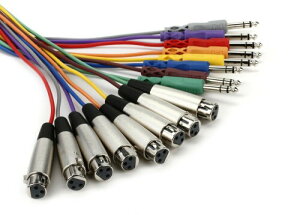 Hosa STX-805F 5m XLR�L���m�����X-�X�e���I�t�H���I�X �}���`�P�[�u��