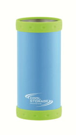 パール金属 真空断熱 保冷 缶ホルダー 缶クーラー タンブラーにもなる 2WAYタイプ 500ml缶用 アウトドア ブルー クールストレージ D-6641