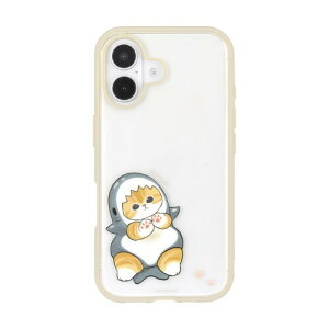 �O���}���f�B�[�Y mofusand IIIIfit Clear iPhone16 �Ή� �P�[�X �A�C�{���[ MOFU-61IV