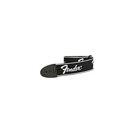 Fender(フェンダー) ストラップ (R) Running Logo Strap, Black