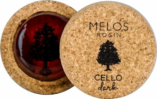 人気商品 MELOS メロス チェロ用松脂 100%品質保証 ミニサイズ ダーク 20g