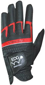 エドウィンゴルフ(Edwin Golf) ゴルフグローブ 非公認シリコングリップ メンズ 左手用 ブラック Lサイズ EDGL-3660