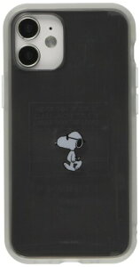 �O���}���f�B�[�Y �s�[�i�b�c IIIIfit Clear iPhone12 mini(5.4�C���`)�Ή� �P�[�X �W���[�E�N�[�� SNG-510B �u���b�N
