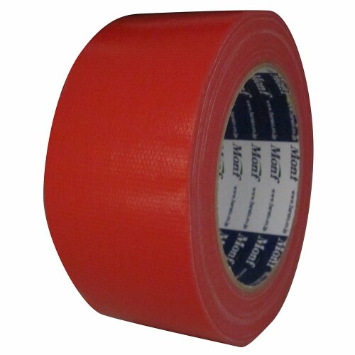 古藤工業 Monf No.890 カラー布粘着テープ 赤 厚0.22mm×幅50mm×長さ25m