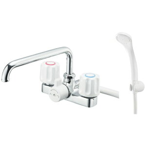 SANEI(�T���G�C) �c�[�o���u�f�b�L�V�����[������ ��t�� 2�� �z�[�X����1.6m �z�ǃs�b�`120mm ��ʒn�E����n���p�` �V���o�[ ���{�� SK710-W-13