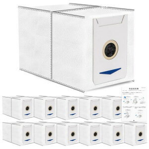 �G�R�o�b�N�X�p ���p�b�N 12�� �_�X�g�o�b�O DEEBOT T30 OMNI T30 PRO T30s PRO �S�~�p�b�N �݊�