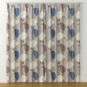 �X�~�m�G(Suminoe) �h���[�v�J�[�e�� �O���[ 100×200cm �e�N�e�N�L�[�E�B �􂦂� V1370 1����