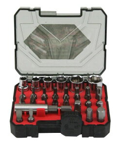 SK11(�G�X�P�[11) B-MOBILE�r�b�g�Z�b�g 1/4sq�\�P�b�g&�A�_�v�^�[ 30�_�Z�b�g SCS-101 6.35mm �Z�p��