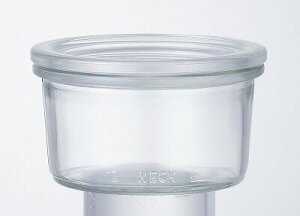 WECK �E�F�b�N �K���X �L���j�X�^�[ �ۑ��e�� ���[���h �V�F�C�v 140ml �ϔM���x��80[�x] �h�C�c�� W9×H5cm WE-976